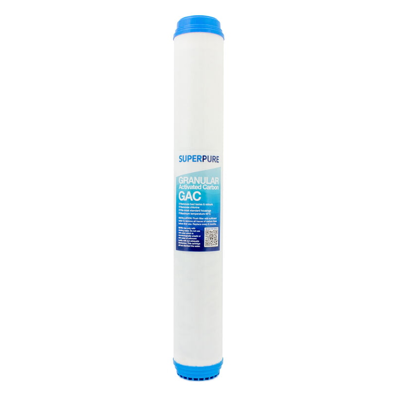 SUPERPURE 20 inch GAC Water Filter Replacement Cartridge