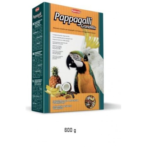 PADOVAN GRANDMIX PAPPAGALLI 600 G- (Parrot) FOOD PADOVAN GRANDMIX PAPPAGALLI 600 G- (Parrot) FOOD