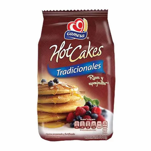 GAMESA HARINA HOT CAKES 800 G