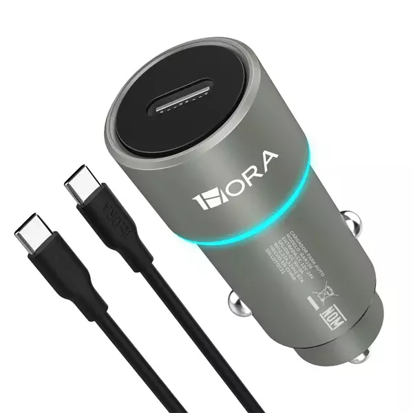 CARGADOR 1Hora GAR156 | Doble Puerto USB (2.1A) C-C
