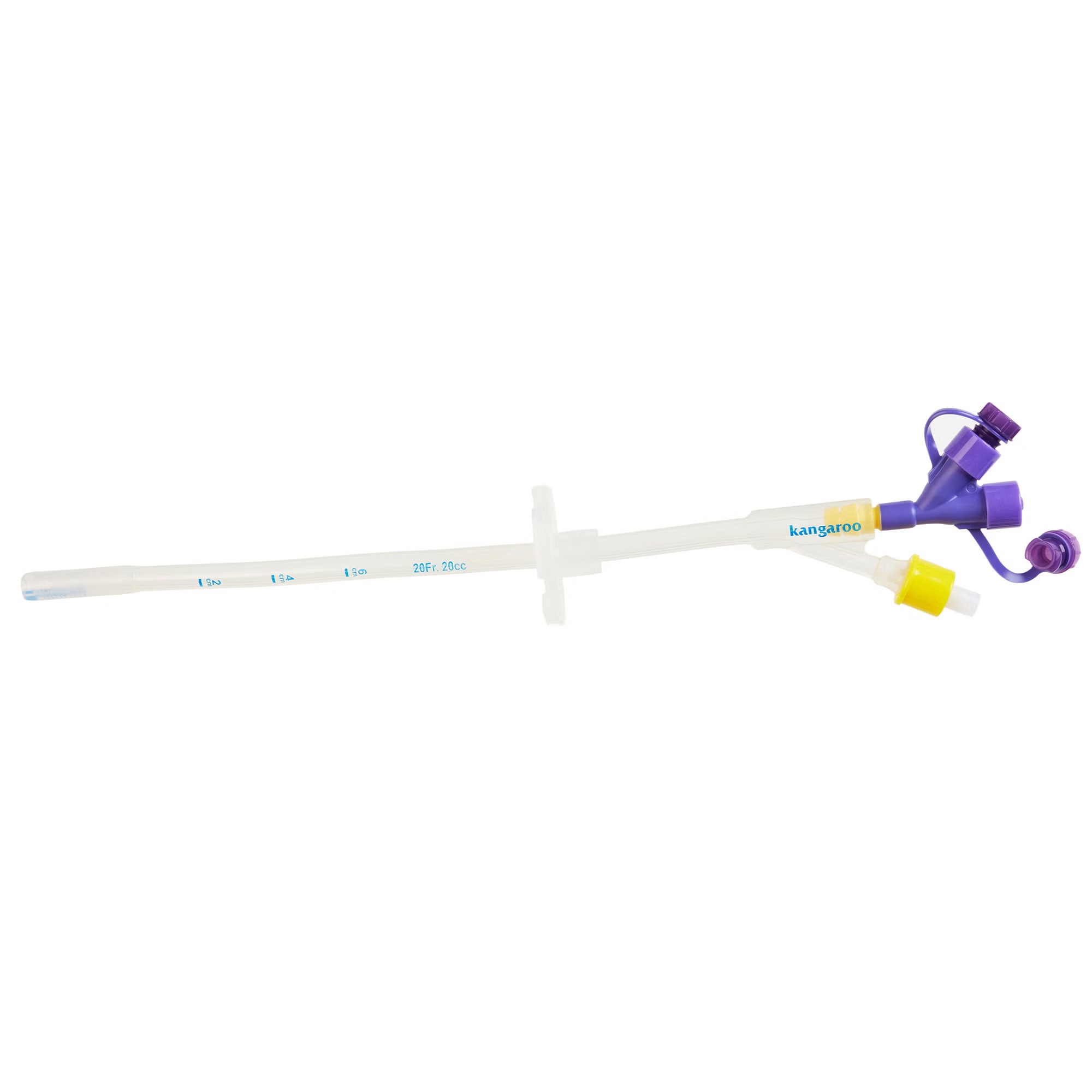 Kangaroo™ Gastrostomy Feeding Tube with Y-Port, 18 Fr, Silicone, 20 mL Balloon