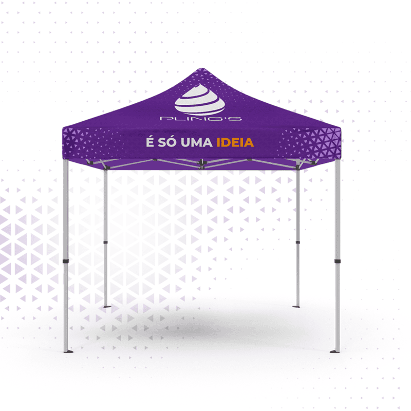 Gazebo 3x3m - Estrutura de Alumínio