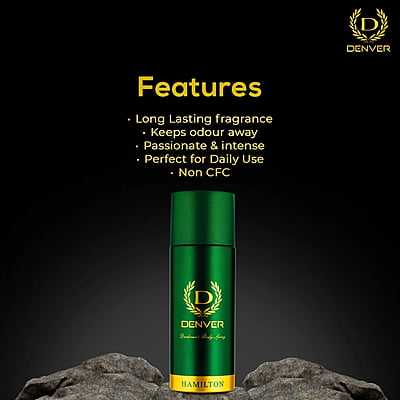 Denver Deo Hamilton Body Spray - 160ML | InnerMan