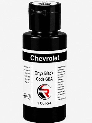 Chevrolet Onyx Black Solid Code GBA (CM2-GBA-02)