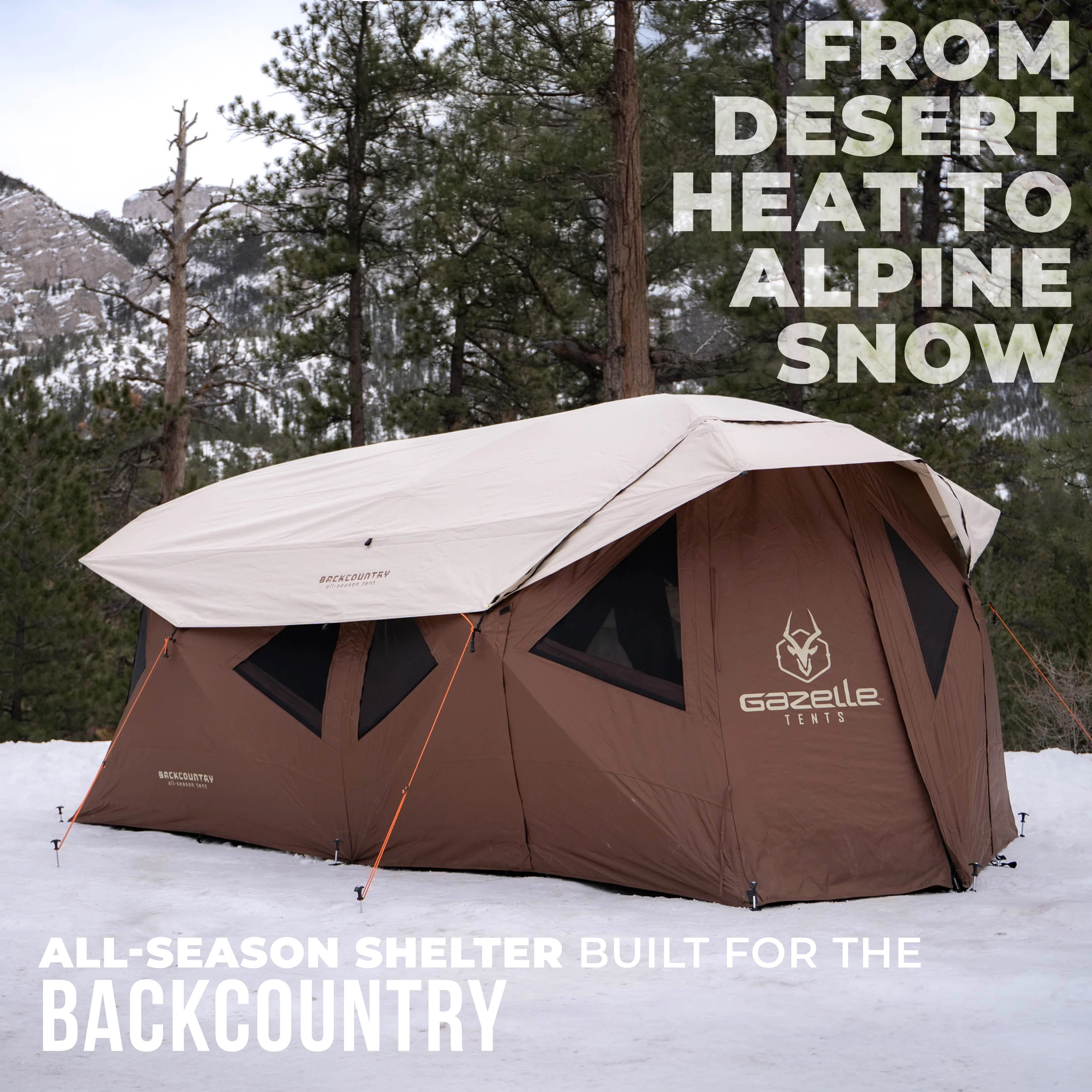 Gazelle T10 Back Country Four Season Tent