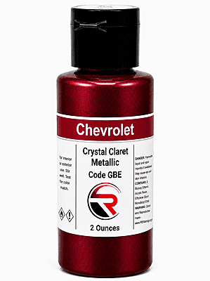 Chevrolet Crystal Claret Red Metallic GBE (CR1-GBE-02)