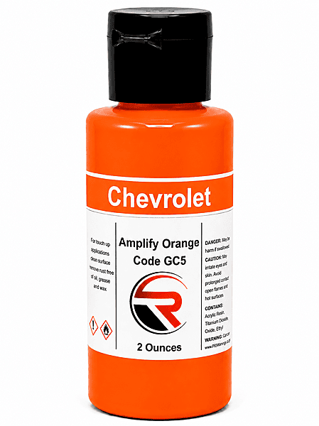 Chevrolet Amplify Orange Solid Code GC5 (CM1-GC5-02) Chevrolet Amplify Orange Solid Code GC5 (CM1-GC5-02)
