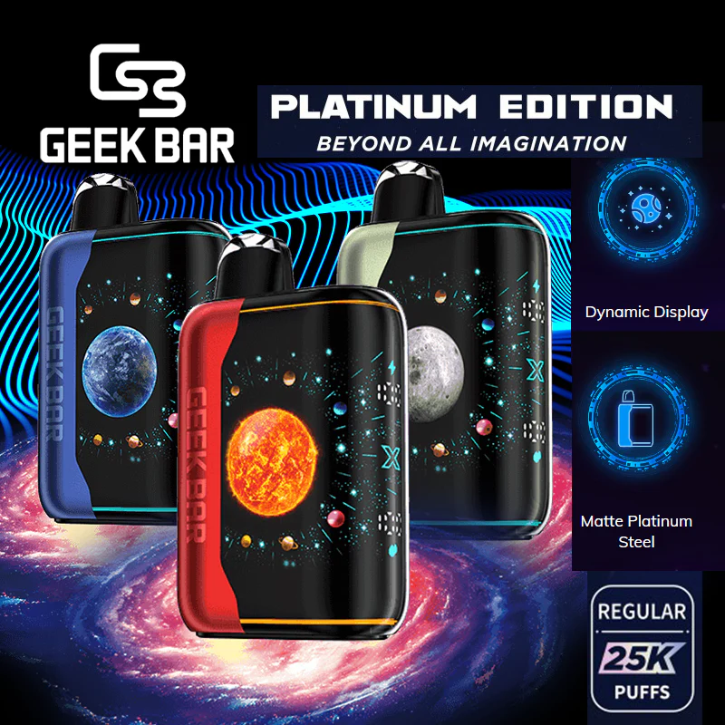 GEEK BAR PULSE X PLATNIUM EDITION