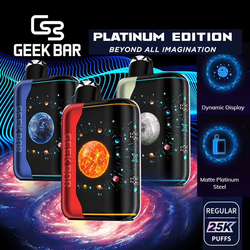 GEEK BAR PULSE X PLATNIUM EDITION