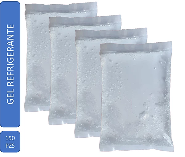 Gel refrigerante 150gr con 150 pz