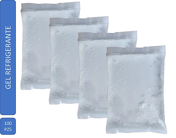 Gel Refrigerante 250gr con 100 pz