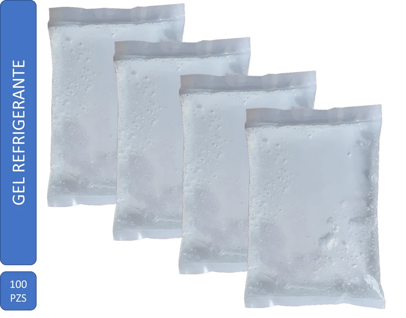 Gel Refrigerante 250gr con 100 pz