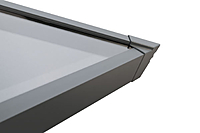 Ridged Aluminium Lantern Roof 2.8m x 4.5m (10 Pane 3WAY)