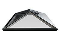 Ridged Aluminium Lantern Roof 3.2m x 5m (16 Pane 2WAY)