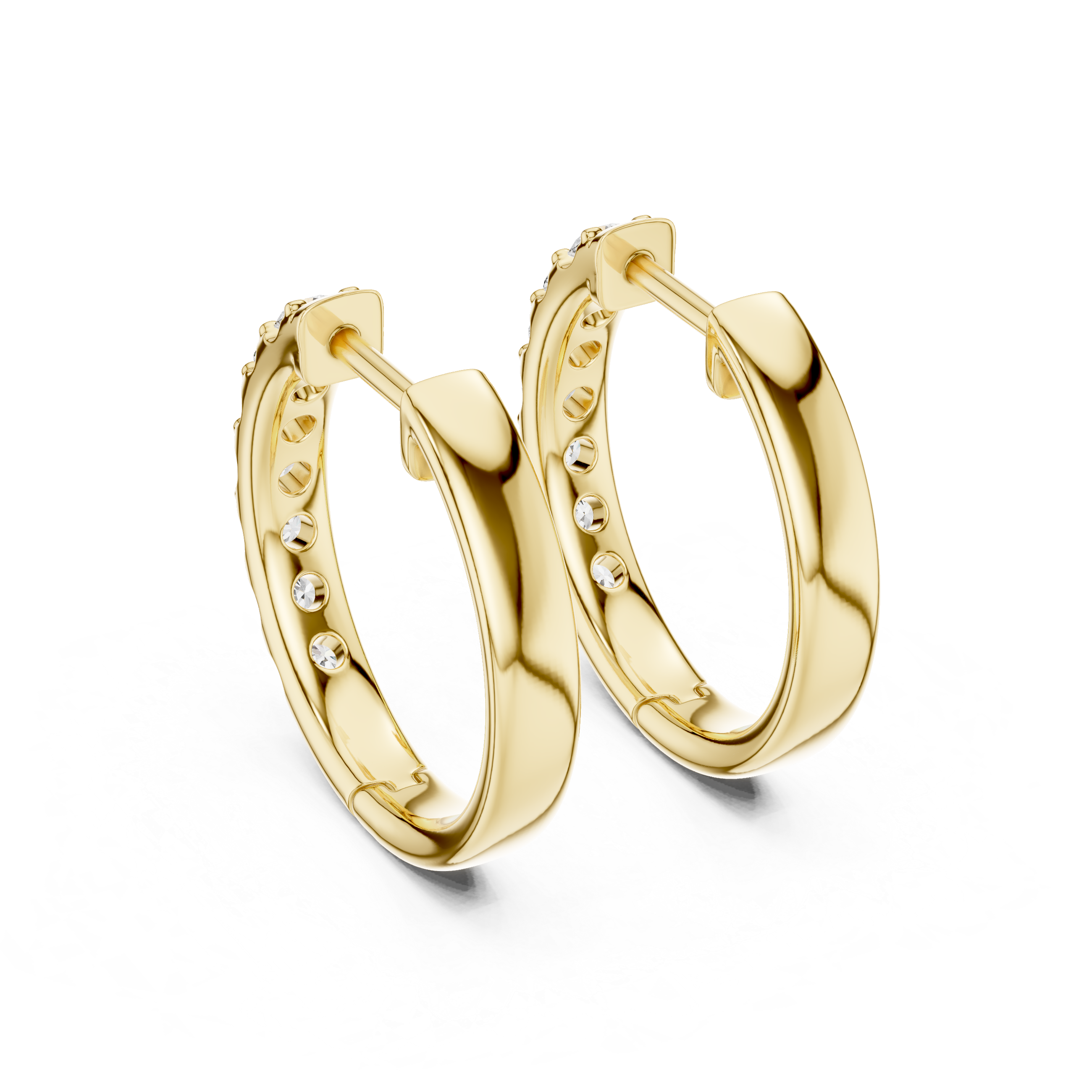 Classic single row hoops