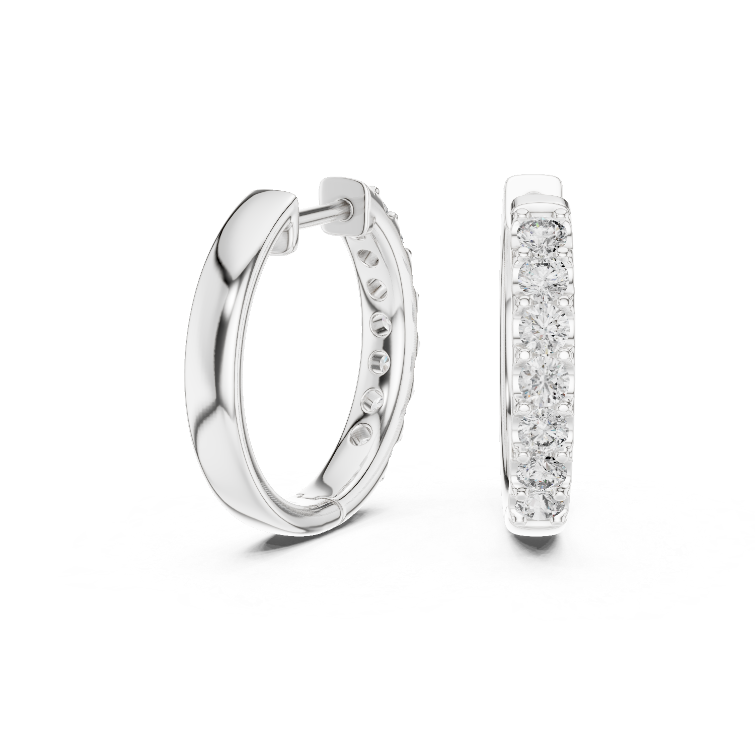 Classic single row hoops