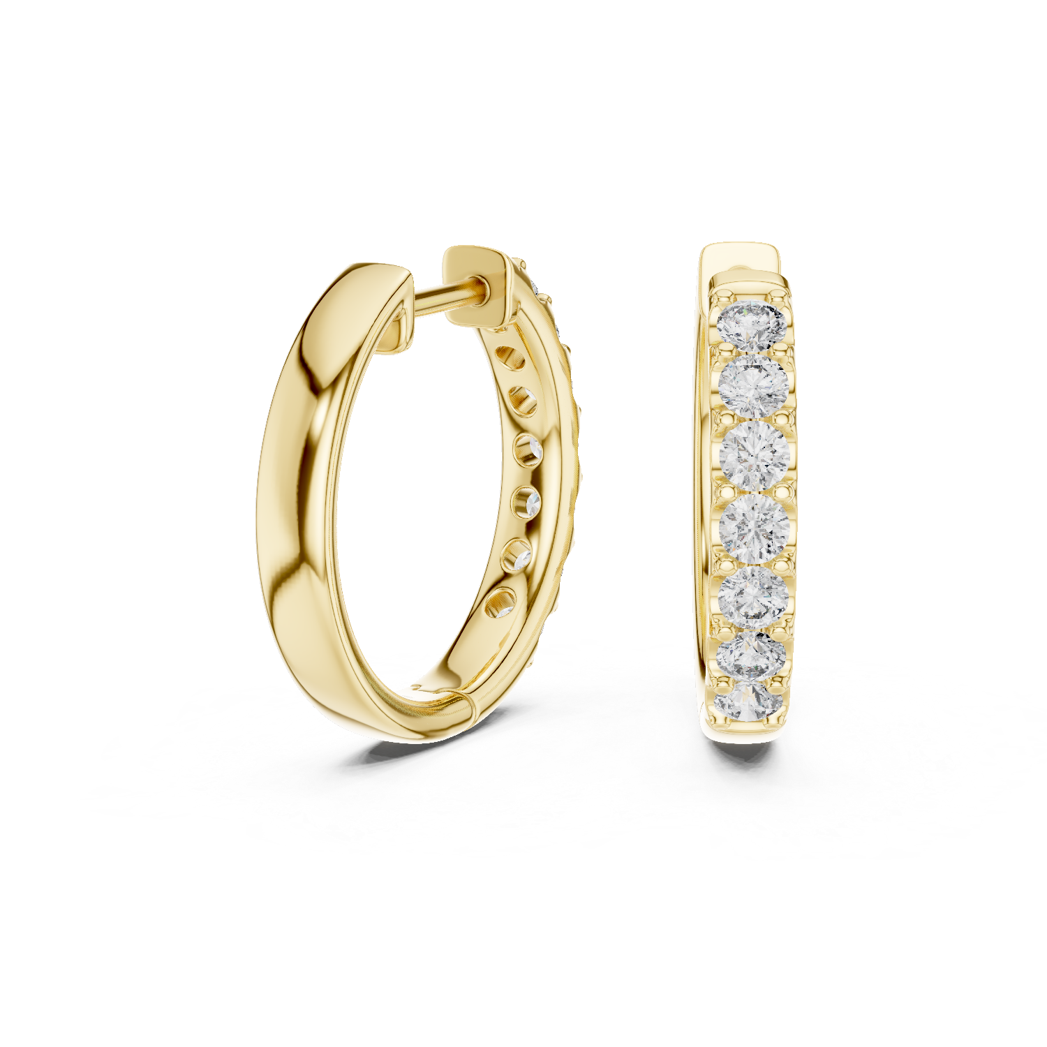 Classic single row hoops