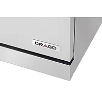 Estufa con horno 4 quemadores respaldo alto