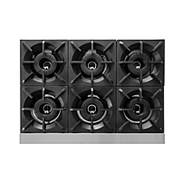 Estufa con horno gas LP 6 quemadores respaldo bajo GES-060-000 marca DRAGO