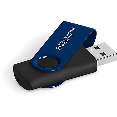 Axis Gyro Black Flash Drive - 32GB