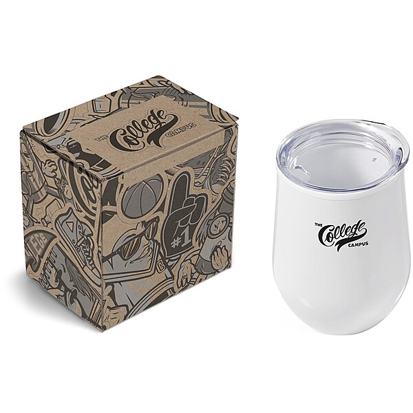 Serendipio Madison Cup in Bianca Custom Gift Box