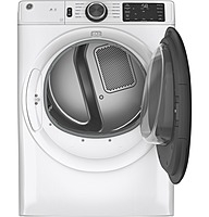 GE® GFD55ESSNWW ENERGY STAR® 7.8 cu. ft. Capacity Smart Front Load Electric Dryer with Sanitize Cycle GE® GFD55ESSNWW ENERGY STAR® 7.8 cu. ft. Capacity Smart Front Load Electric Dryer with Sanitize Cycle