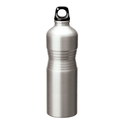 680ml Shaped Aluminium Water Bottle