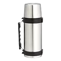 1l Stainless Steel Travel Flask with Carry Handle