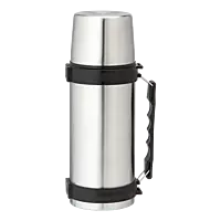 1l Stainless Steel Travel Flask with Carry Handle