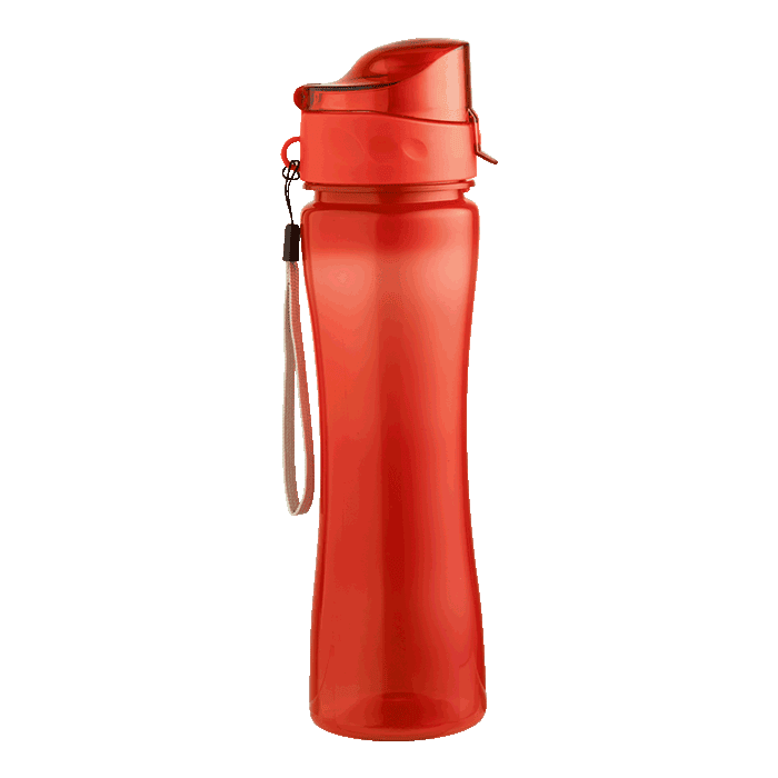 500ml Colourful Flip Top Water Bottle
