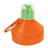 600ml Collapsible Water Bottle with Carabiner Clip
