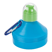 600ml Collapsible Water Bottle with Carabiner Clip