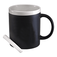 300ml Stoneware Chalk Board Mug