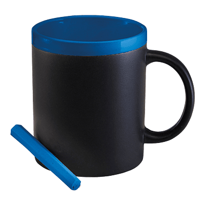 300ml Stoneware Chalk Board Mug