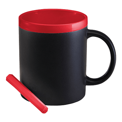 300ml Stoneware Chalk Board Mug