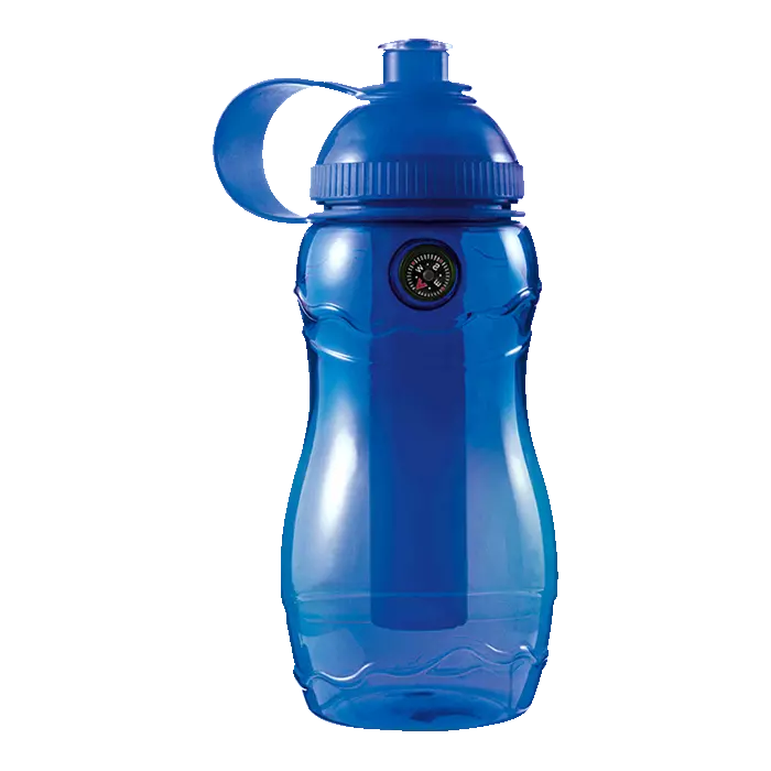 400ml Water Bottle with Freezer Stick and Compass
