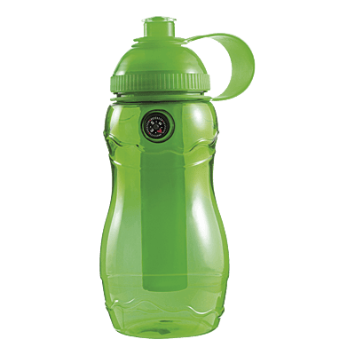 400ml Water Bottle with Freezer Stick and Compass