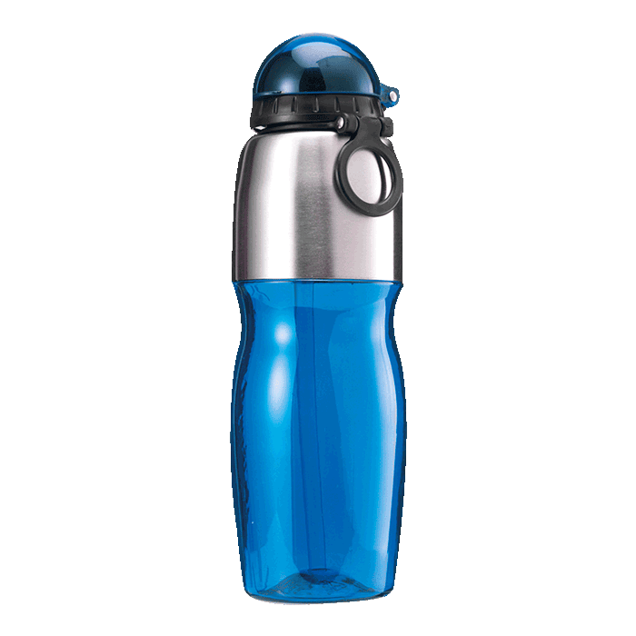 800ml Sports Water Bottle with Foldable Drinking Spout