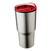 590ml Stainless Steel Mug With Clear Lid