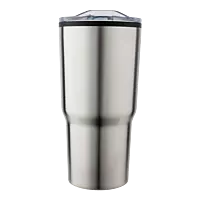 590ml Stainless Steel Mug With Clear Lid