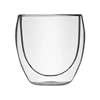 Elegant Double Wall Glass Mug in Gift Box