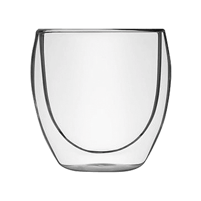 Elegant Double Wall Glass Mug in Gift Box