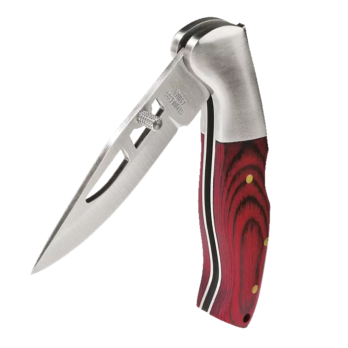Lockback Wood Handled Knife