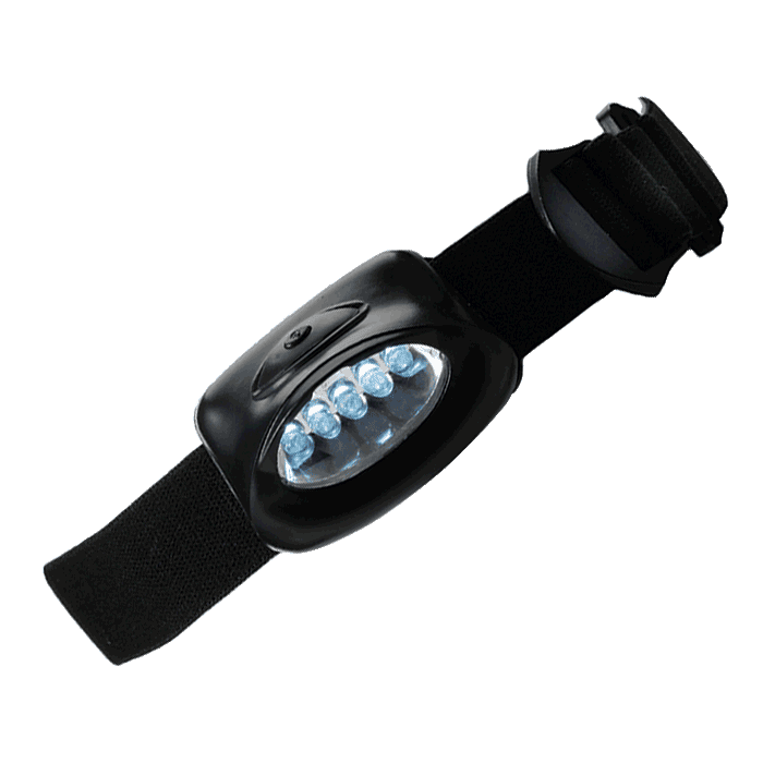Head Lamp with 5 LED Lights