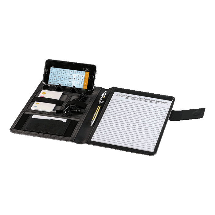 Melange A5 Folder with Strap