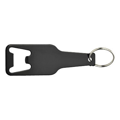 Bottle Shaped Keychain With Opener