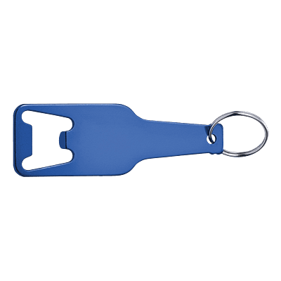 Bottle Shaped Keychain With Opener