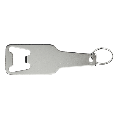 Bottle Shaped Keychain With Opener