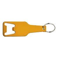 Bottle Shaped Keychain With Opener