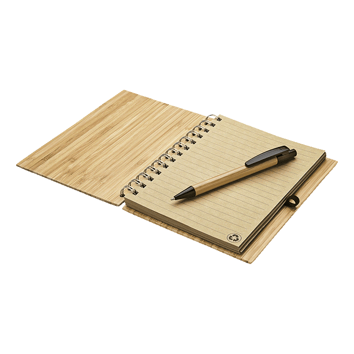 Bamboo Notebook and Pen